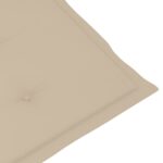 vidaXL Podložky na záhradné stoličky, vysoké operadlo 4 ks 120x50x3 cm – Obrázok 7