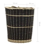 vidaXL Košík s popruhmi na palivové drevo 50x44x58 cm prírodná vŕba – Obrázok 11