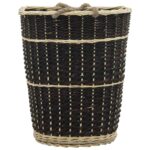 vidaXL Košík s popruhmi na palivové drevo 50x44x58 cm prírodná vŕba – Obrázok 5