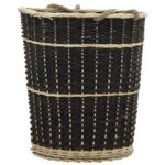 vidaXL Košík s popruhmi na palivové drevo 50x44x58 cm prírodná vŕba – Obrázok 6
