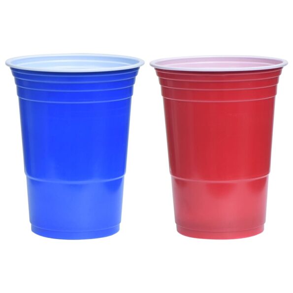 vidaXL Sada na beer pong 0,5 l plast – Obrázok 5