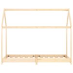 vidaXL Detský posteľný rám 90x200 cm borovicový masív – Obrázok 3