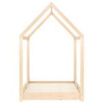 vidaXL Detský posteľný rám 90x200 cm borovicový masív – Obrázok 4