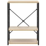 vidaXL Skrinka na mikrovlnku, dub 60x39,6x79,5 cm, kompozitné drevo – Obrázok 3