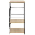 vidaXL Skrinka na mikrovlnku, dub 60x39,6x79,5 cm, kompozitné drevo – Obrázok 4