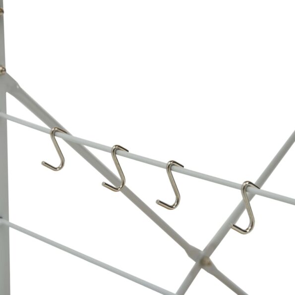 vidaXL Skrinka na mikrovlnku biela+dub 60x39,6x79,5cm kompozitné drevo – Obrázok 6