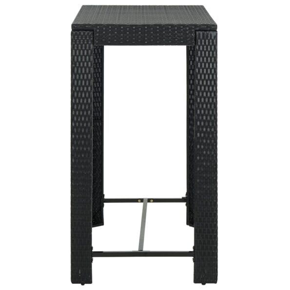 VXL8720286003107_g_en_hd_2.jpg vidaXL Záhradný barový stolík čierny 100x60,5x110,5 cm polyratanový – Obrázok 3