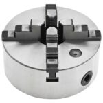 vidaXL 4-čeľusťové samostrediace skľučovadlo na sústruh 160 mm oceľové – Obrázok 3