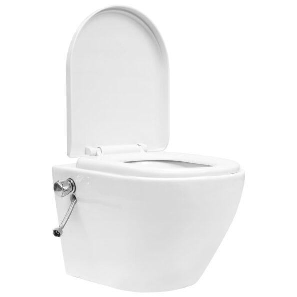 VXL8720286044230_g_en_hd_3.jpg vidaXL Závesné bezokrajové WC so skrytou nádržkou biele keramické – Obrázok 4