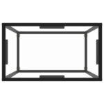 vidaXL Konzolový stolík priehľadný 60x35x75 cm tvrdené sklo – Obrázok 4