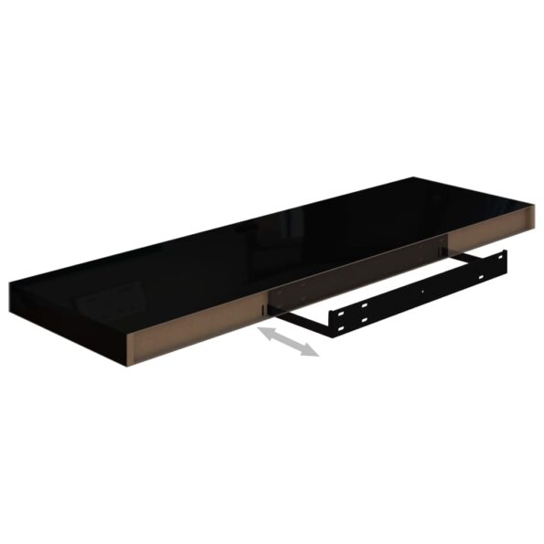 VXL8720286074053_g_en_hd_6.jpg vidaXL Plávajúce nástenné police 4ks, lesklé čierne 80x23,5x3,8cm, MDF – Obrázok 8