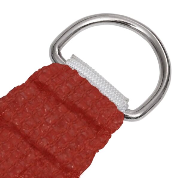 vidaXL Tieniaca plachta 160 g/m² červená 4/5x3 m HDPE – Obrázok 4