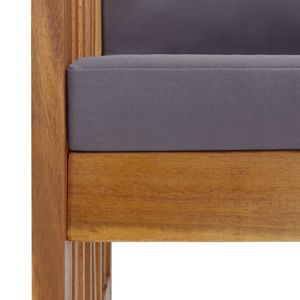 vidaXL 2-dielna záhradná sedacia súprava s podložkami akáciový masív – Obrázok 7