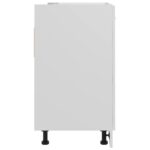 vidaXL Skrinka pod drez, biela 80x46x81,5 cm, kompozitné drevo – Obrázok 7