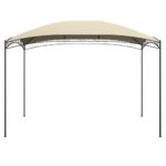 vidaXL Altánok 3x4x2,65 m krémový 180 g/m² – Obrázok 2