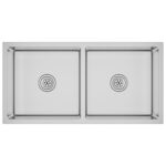 vidaXL Ručne vyrobený kuchynský drez, nehrdzavejúca oceľ – Obrázok 2