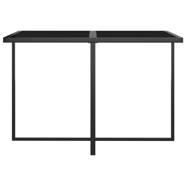 vidaXL 9-dielna záhradná jedálenská súprava s vankúšmi polyratan sivá – Obrázok 10