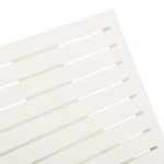 vidaXL Záhradné ležadlo plastové biele – Obrázok 7