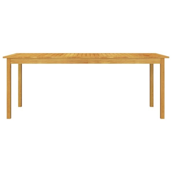 vidaXL 7-dielna záhradná jedálenská súprava čierna – Obrázok 3