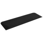 vidaXL Prahové rampy 2 ks 110x32x3,8 cm guma – Obrázok 3