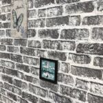 vidaXL 3D nástenné panely s dizajnom tmavosivých tehál 10 ks EPS – Obrázok 3