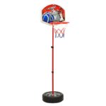 vidaXL Detská nastaviteľná basketbalová súprava 120 cm – Obrázok 2