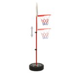 vidaXL Detská nastaviteľná basketbalová súprava 120 cm – Obrázok 4