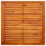 vidaXL Záhradný konferenčný stolík 85x85x45 cm akáciový masív – Obrázok 4