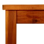 vidaXL Záhradný konferenčný stolík 85x85x45 cm akáciový masív – Obrázok 5