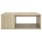 vidaXL Konferenčný stolík, dub sonoma 90x67x33 cm, kompozitné drevo – Obrázok 4