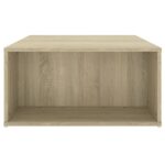 vidaXL Konferenčný stolík, dub sonoma 90x67x33 cm, kompozitné drevo – Obrázok 5