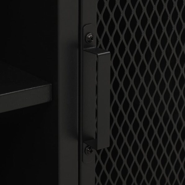 vidaXL TV skrinka hnedá 105x36x47 cm kov a MDF – Obrázok 3