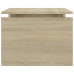 vidaXL Konferenčný stolík dub sonoma 68x50x38 cm drevotrieska – Obrázok 6