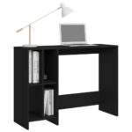 vidaXL Stôl na notebook, čierny 102,5x35x75 cm, kompozitné drevo – Obrázok 3