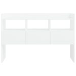 vidaXL Komoda biela 105x30x70 cm drevotrieska – Obrázok 6