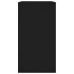 vidaXL Kozmetická skrinka čierna 80x40x75 cm kompozitné drevo – Obrázok 5