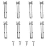 vidaXL Zaťahovacia bočná markíza krémová 200x1000 cm – Obrázok 7