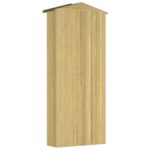 vidaXL Záhradná kôlňa na náradie 87x33x222 cm impregnovaná borovica – Obrázok 4