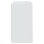 vidaXL Komoda biela 70x41x75 cm drevotrieska – Obrázok 7