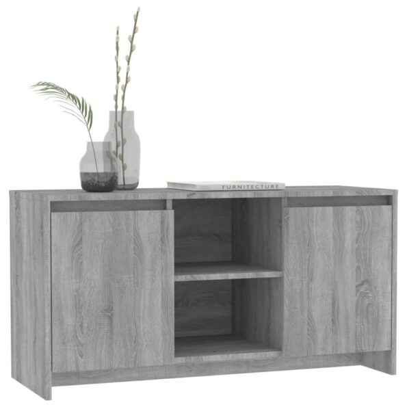 VXL8720286837054_g_en_hd_1.jpg vidaXL TV skrinka sivý dub sonoma 102x37,5x52,5 cm drevotrieska – Obrázok 3