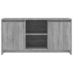 vidaXL TV skrinka sivý dub sonoma 102x37,5x52,5 cm drevotrieska – Obrázok 5