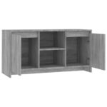 vidaXL TV skrinka sivý dub sonoma 102x37,5x52,5 cm drevotrieska – Obrázok 7