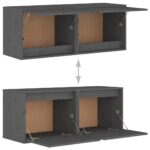 vidaXL Nástenné skrinky 2 ks 45x30x35 cm masívne borovicové drevo – Obrázok 9