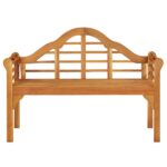 vidaXL Záhradná lavička 125 cm akáciový masív – Obrázok 2