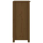 vidaXL Komody 2 ks medovo-hnedé 40x35x80 cm borovicový masív – Obrázok 6