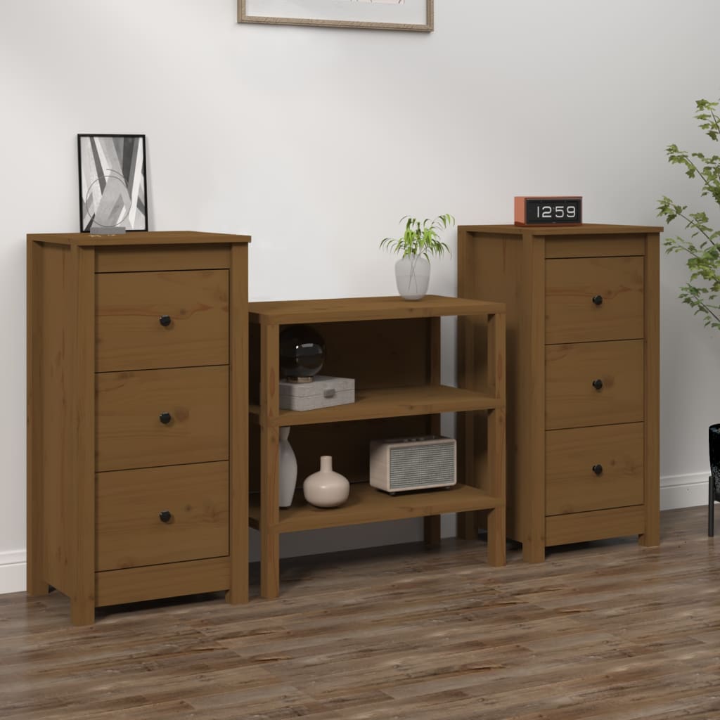 VXL8720286922378_m_en_hd_1.jpg vidaXL Komody 2 ks medovo-hnedé 40x35x80 cm borovicový masív – Obrázok 1