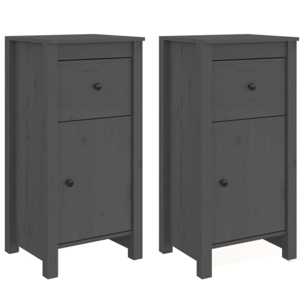 VXL8720286922507_a_en_hd_1.jpg vidaXL Komody 2 ks sivé 40x35x80 cm borovicový masív – Obrázok 2