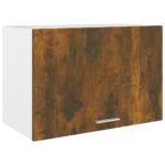 vidaXL Závesná skrinka “Lyon” dymový dub 60x31x40 cm spracované drevo – Obrázok 2