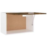 vidaXL Závesná skrinka “Lyon” dymový dub 60x31x40 cm spracované drevo – Obrázok 7