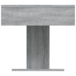 vidaXL Konferenčný stolík sivý dub sonoma 96x50x45 cm spracované drevo – Obrázok 6